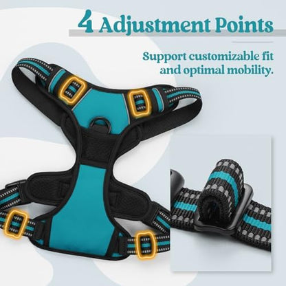 rabbitgoo Dog Harness, No Pull Medium Sized - Image 4