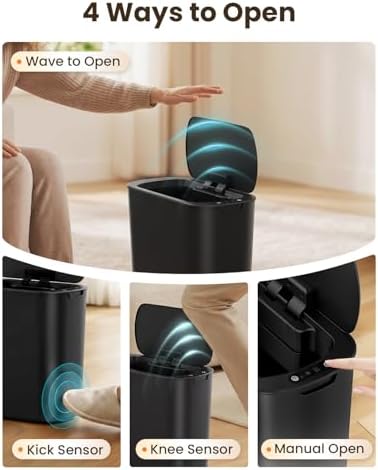 Cesun 5 Gallon Automatic Bathroom Trash Can - Image 2