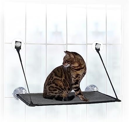 K&H Cat Window Perch, EZ Mount Kitty Sill by KHPetProducts