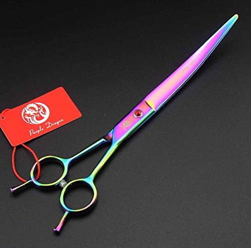 Purple Dragon 8 in Dog Grooming Scissors Set - Image 3