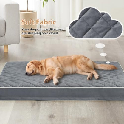 WNPETHOME Orthopedic Waterproof XL Dog Bed - Image 2