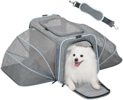 Petsfit Large Double Expandable Cat Carrier by Petsfit