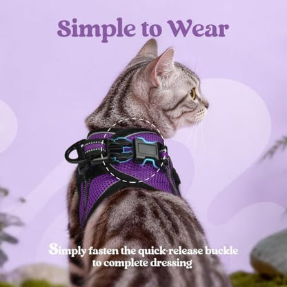 rabbitgoo Cat Harness and Leash Set, Step-in Soft Vest - Image 4