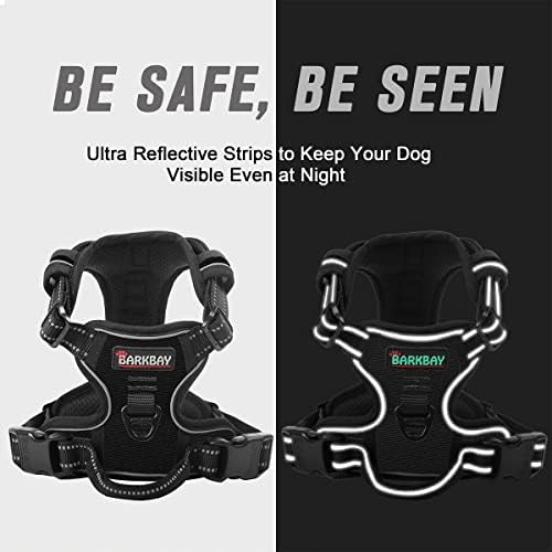 BARKBAY Dog Harness No Pull for Medium Sized Dog Front Back Clips, Dog Vest - Image 5