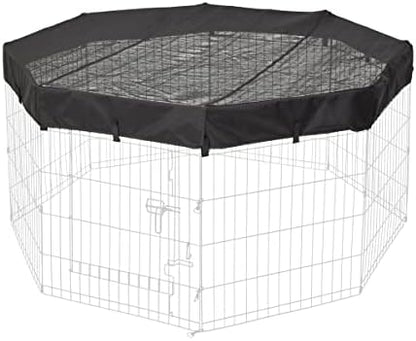 MidWest Homes for Pets Octagon Exercise Pen Fabric Mesh Top by MidWestHomesForPets