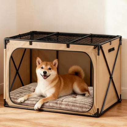 FURTIME Washable XL Dog Bed for Extra Large Dogs, Deluxe Dog Crate Beds - Image 4