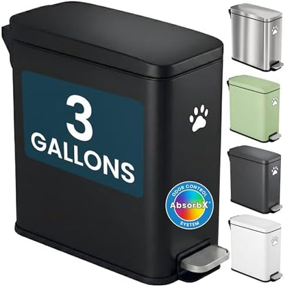 iTouchless 3 Gallon Cat Litter Waste Bin by Unknown