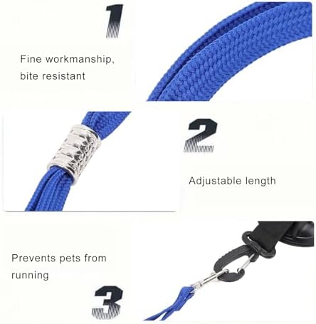 Alomejor Dog Bathing Tether, Suction Cup Dog Bath Leash Strap, Restrainer - Image 4