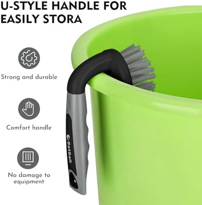 SetSail Scrub Brush, Stiff Bristle Cleaning Scrubber, 4 Pack - Image 4