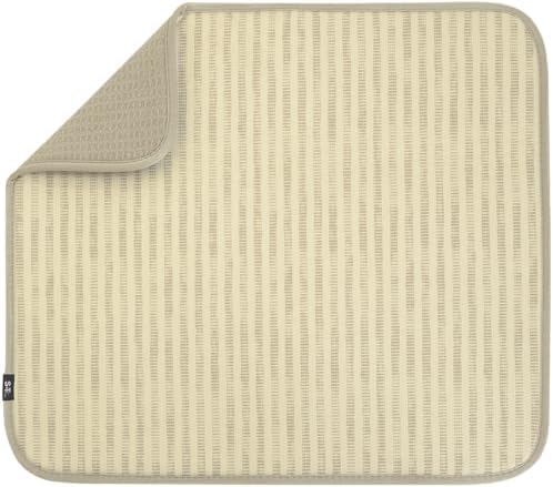 S&T INC. Dish Drying Mat, Distressed Lines by STINC