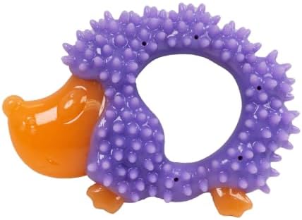 Cutie Chewies Hedgehog Dental Dog Chew Toy, Bounces & Floats by Pupstages