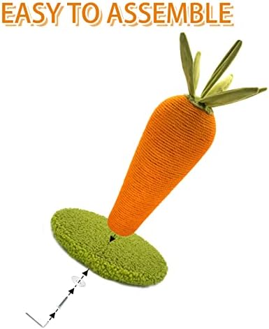 LIFLIX Carrot Cat Scratching Post - Image 5