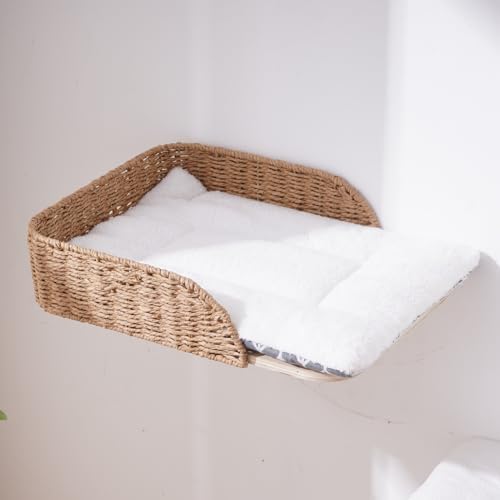 SHENGOCASE 2-Pack Wall Mounted Cat Bed Perch - Image 2