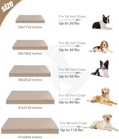 KSIIA Orthopedic Dog Bed for Medium Dogs - Image 6