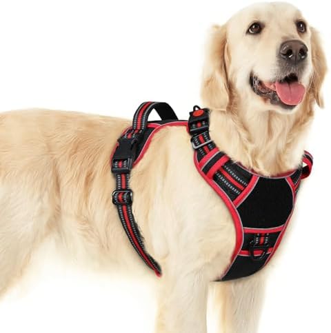 Eagloo Dog Harness No Pull for Large Dogs, Easy On & Off by GoExplorewithEagloo