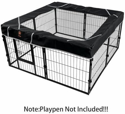 PJYuCien Square Top Cover for 32'' Width 8 Panel Pen - Image 3