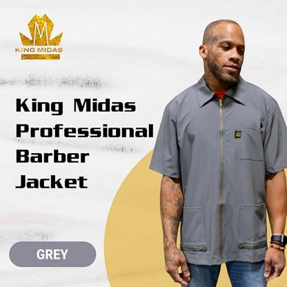 King Midas Professional Barber Jacket - Image 2