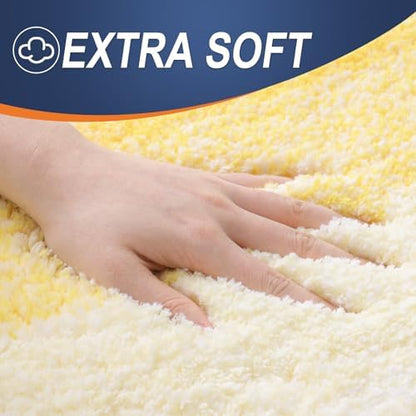 OLANLY Bathroom Runner Rug 40x24, Extra Soft Absorbent Microfiber Bath Rugs - Image 3