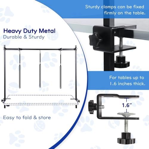 KELIXU Dog Grooming Arm with Clamps - Image 2
