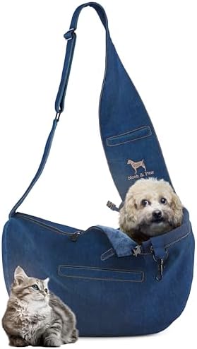 Noah & Paw Dog Sling Carrier for 5-18 lbs, Cat Carrier Bag by NoahPaw