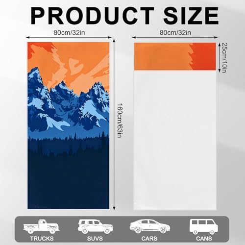 2 Pack Car Towels Seat Cover - Image 3