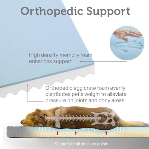 Friends Forever Orthopedic Dog Bed, Cooling Dog Beds - Image 3
