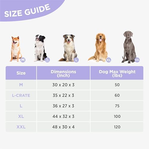 LE SURE Outdoor Waterproof Dog Beds Large Sized, Orthopedic Pet Mat - Image 6