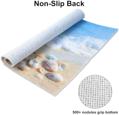 Square Shower Mat, Yonala 24 x 24 Inch Stylish Non Slip Shower Mats - Image 3