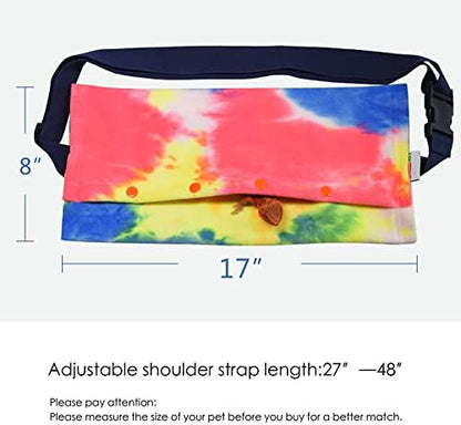 LIKZINWA Small Animal Sling Carrier, Small Animal Bag - Image 5