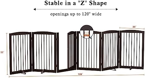 PUPETPO Freestanding Pet Gate - Image 6