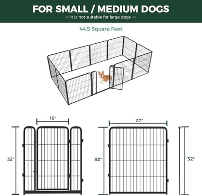 FXW Homeplus Indoor Dog Playpen, 12 Panels, - Image 2