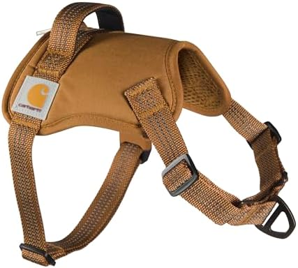 Carhartt Nylon Duck No Pull Dog Harness Carhartt Brown S by Carhartt