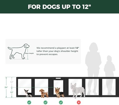 FXW AuraSpace Acrylic Dog Playpen - Image 7