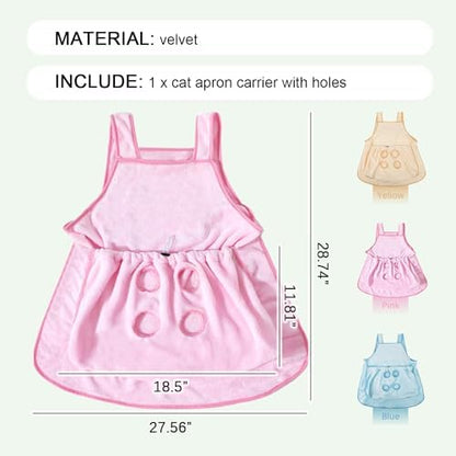 La La Pet®Adjustable Cat Apron Carrier - Image 6