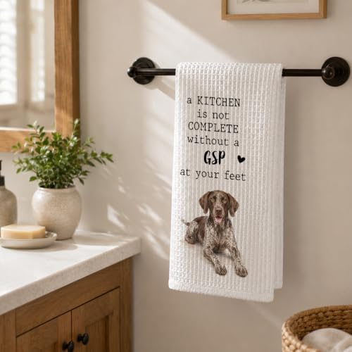 German Shorthaired Pointer Kitchen Towel, Funny Dog Lover Gift - Image 6