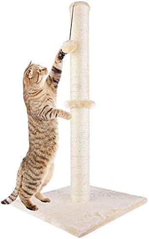 Dimaka 29" Height Tall Cat Scratching Post, Claw Scratcher by DIMAKA