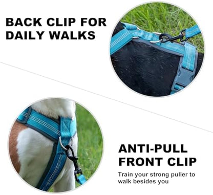 Plutus Pet No Pull Dog Harness, Adjustable Nylon Harness - Image 4