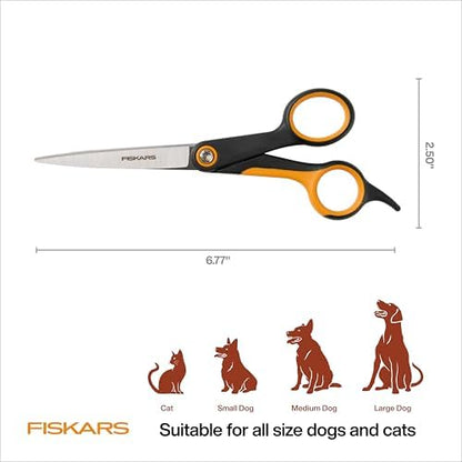 Fiskars Pet Grooming Trimming Scissors - Image 6