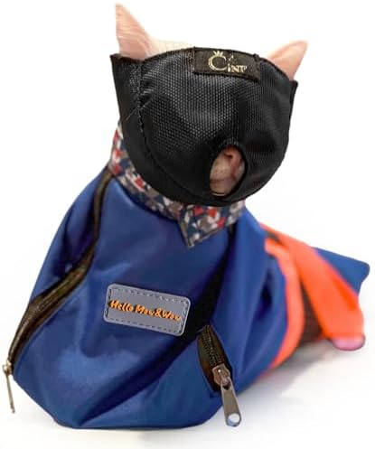 Cinf Cat Nail Clipping Cleaning Grooming Restraint Bag Set No Scratching Biting by Cinf