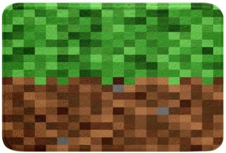 Manfei Pixelated Bath Mats, 20Wx32L Inches - Image 3