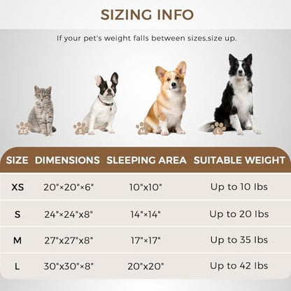Calming Round Dog Bed & Cat Bed - Image 4