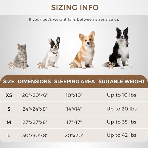 Calming Round Dog Bed & Cat Bed - Image 4
