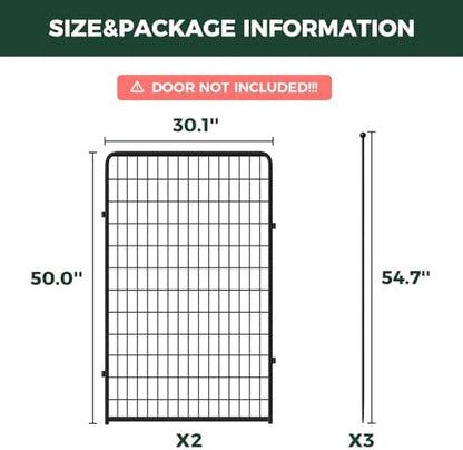 FXW Rollick Dog Playpen, Yard & RV Camping, 2 Panels - Image 4