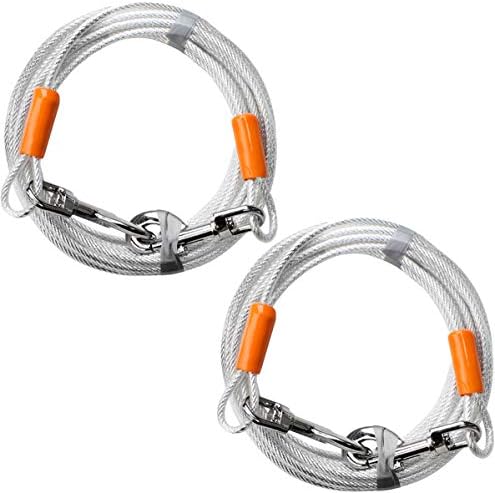 BV Dog Tie Out Cable 25 Feet by BV