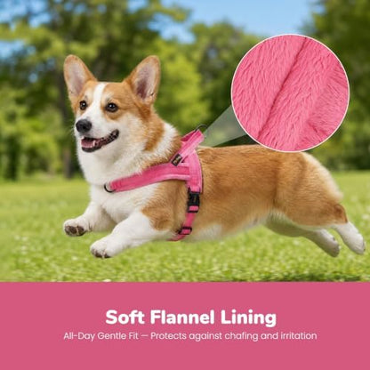 Didog No Pull Dog Harness for Medium Dogs, Soft Flannel Padded - Image 2