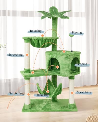 Cat Tree Cat Tower Condo Pet Activity Center Sisal Scratching Post - Image 2