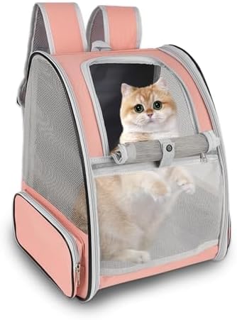 Cat Backpack Carrier, Pet Carrier Airline Approved by Unknown