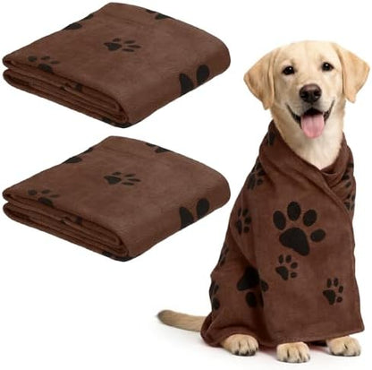 Microfiber Dog Towels Drying Dogs 40x20 in Super by Unknown