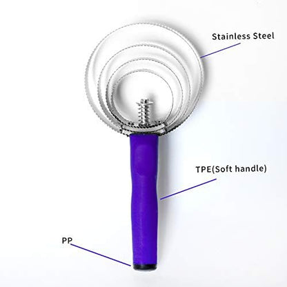 BOTH WINNERS Reversible Stainless Steel Curry Comb - Image 4
