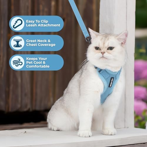 Voyager Step-in Lock Cat Harness & Leash Set - Image 5